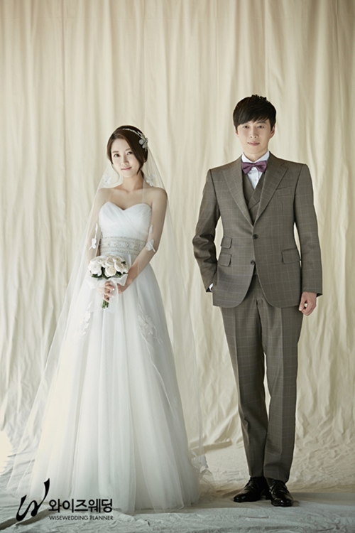  아나운서 커플 '김나진·김혜지' 웨딩화보