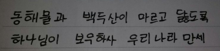 예전부터 하고 싶었던 악필교정 리뷰