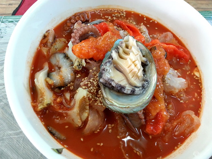  강원도맛집 / 김선장바다횟집 [강원도물회맛집,강원도김선장바다횟집,회덮밥]