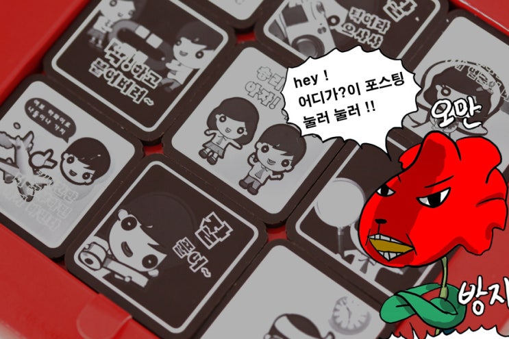  수능선물,수능초콜릿 여행일기 - 내 이름은 김장미 1편
