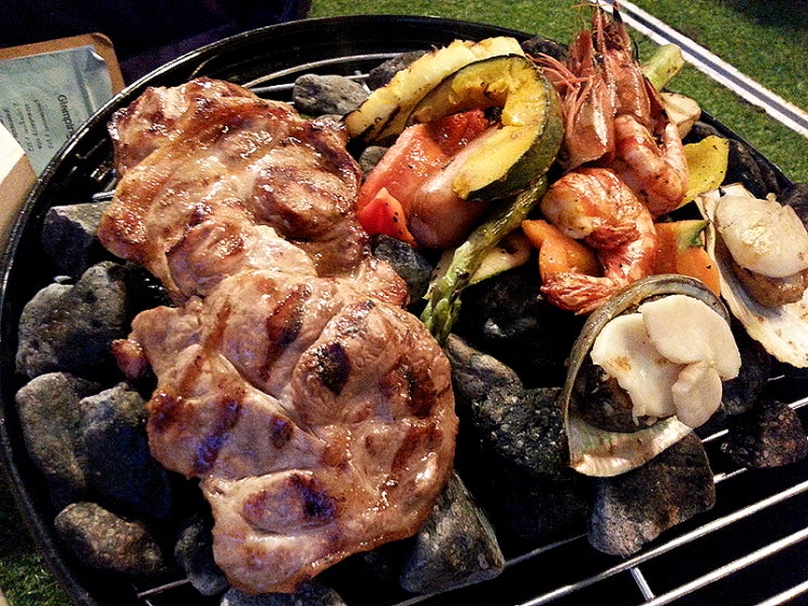  이태원맛집 / 더글램핑 [이태원글램핑,이태원더글램핑,이태원역맛집,이태원역더글램핑,이태원캠핑,이태원야외테라스]