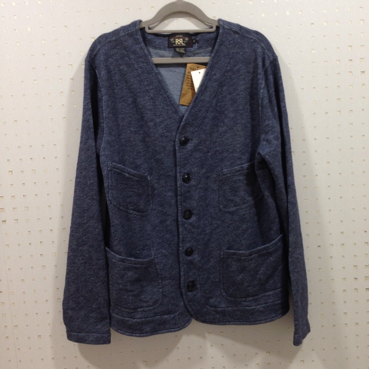  RRL(DoubleRL) FRENCH TERRY 4 POCKET CARDIGAN 더블알엘 프렌치 테리 4포켓 가디건