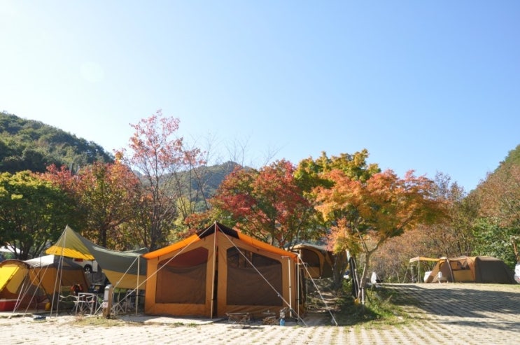  2014년 10월 지리산 덕동야영장캠핑