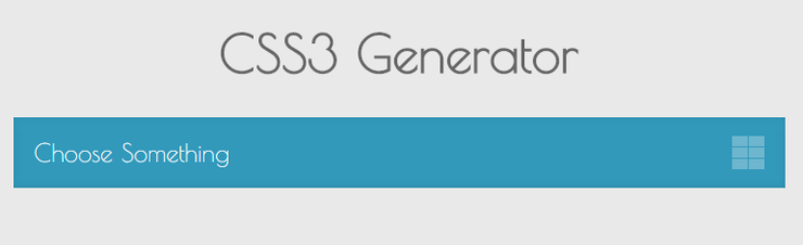 CSS3 Generator CSS3 Generator