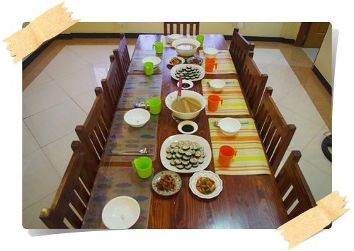  맛있는 김밥과 어묵탕(2014년10월17일금요일)