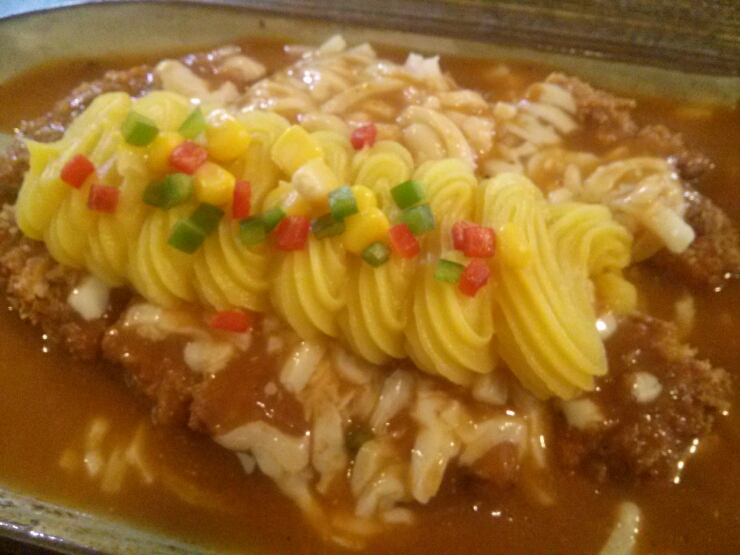  가로수길 맛집 - 이끼롤까스