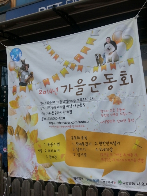  [동물과사람] 애견운동회