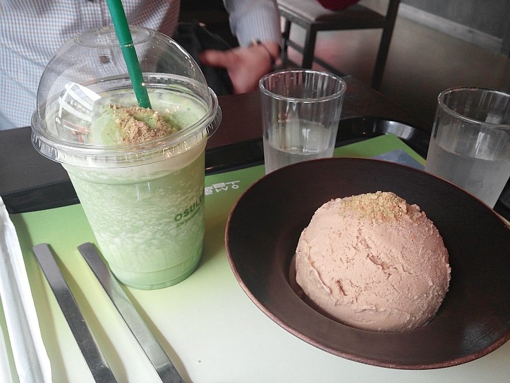  [서울압구정동맛집]오설록/녹차오프레도,홍차아이스크림