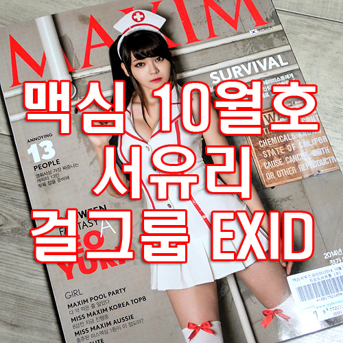 [잡지] <b>서유리 코스프레</b>,걸그룹 EXID(이엑스아이디) 하니,정화... 
