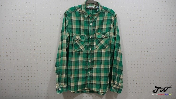  FIVEBROTHER LIGHT FLANNEL SHIRTS GREEN 파이브브라더 라이트 플라넷 셔츠 그린