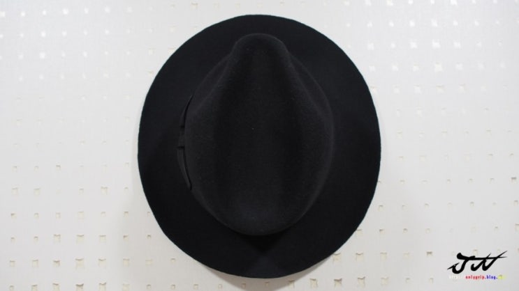  RRL(DoubleRL) BLACK WOO FEDORA HAT 더블알엘 블랙 울 페도라