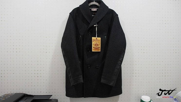 THE REAL McCOY'S - JOE McCOY DOUBLE DIAMOND RAILROAD COAT 리얼맥코이 - 조맥코이 더블다이아몬드 레일로드 코트