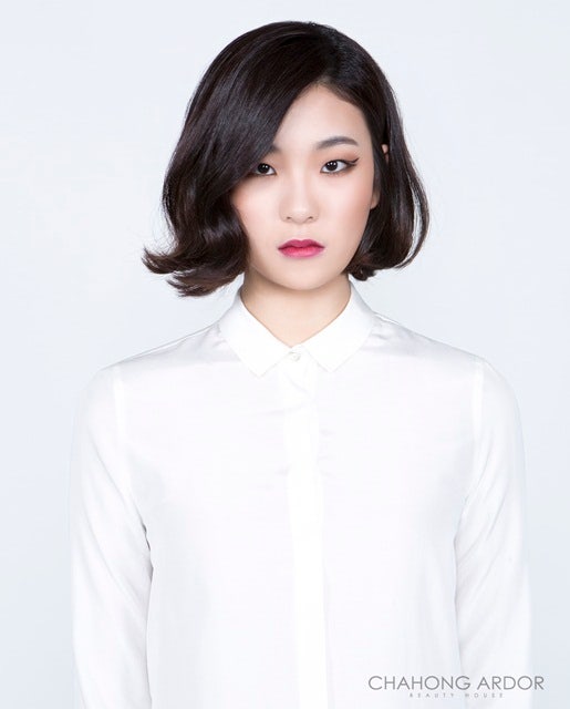 손담비 단발,단발 쿠션펌