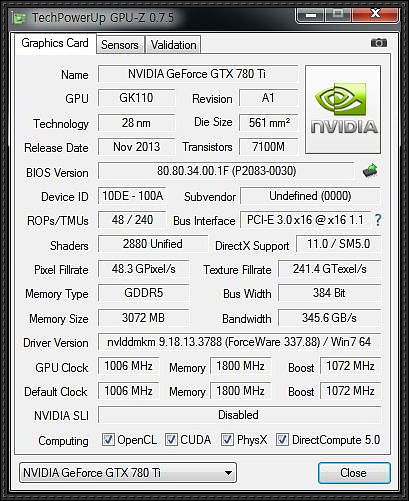 Manli GF GTX780 Ti Ultimate OC D5 3GB 제품 성능 테스트 Manli GF GTX780 Ti Ultimate OC D5 3GB 제품 성능 테스트