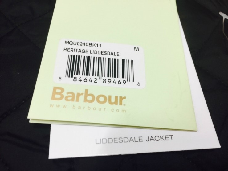 [해외직구] 바버 헤리티지 리데스데일 자켓 (Barbour Heritage Liddesdale Quilted Jacket) 도착