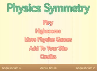 블럭게임  Physics Symmetry