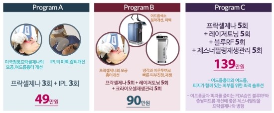 여드름흉터 프락셀제나
