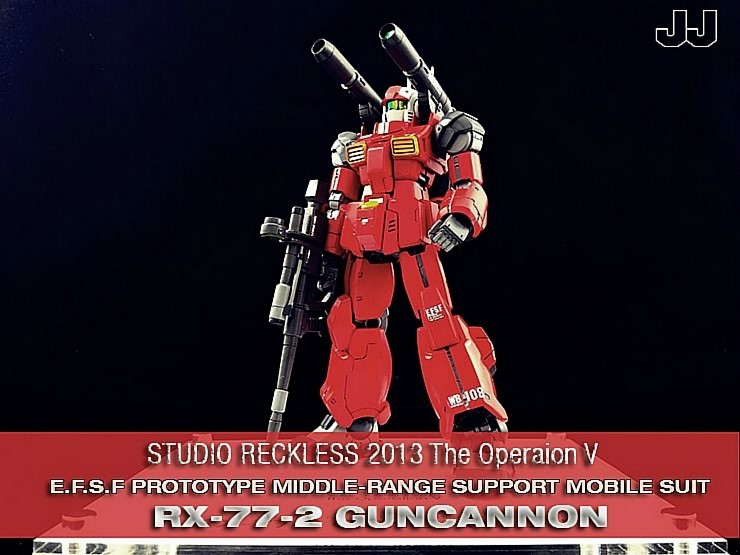[GK] Studio Reckless-RX-77-2 GUNCANNON (레클레스 건캐논) 
