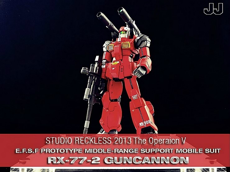  [GK] Studio Reckless-RX-77-2 GUNCANNON (레클레스 건캐논) 