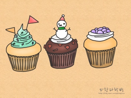 쉽고 창의적인 컵케이크 디자인