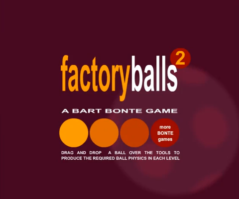  공만들기 플래시게임 [Factory Balls 2 팩토리볼2]