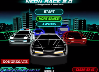 자동차 경주게임 - 레온 레이스2 [Neon Race 2]