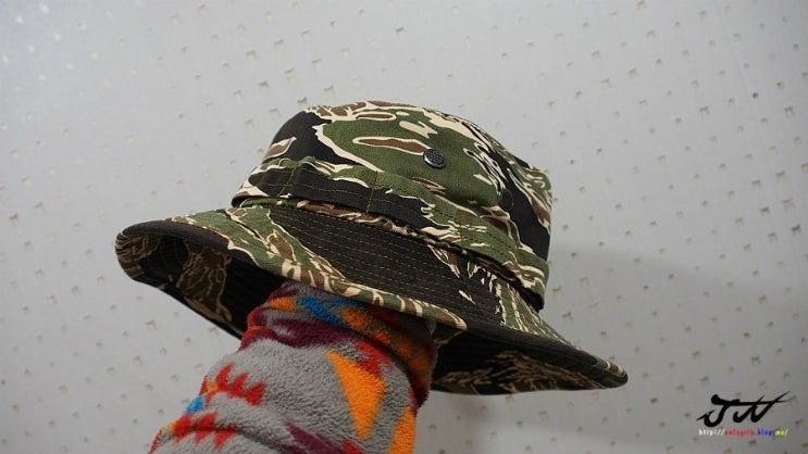 THE REAL McCOY'S TROPICAL COMBAT CAMOUFLAGE HAT 리얼맥코이 타이거 카모 햇