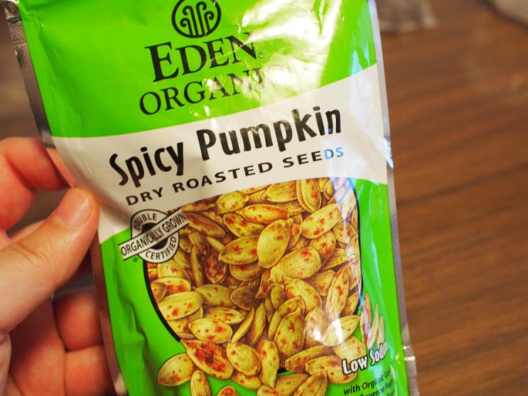  Eden Foods, Organic, Spicy Pumpkin Dry Roasted Seeds