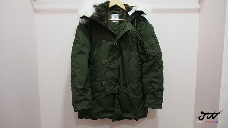  SCHOTT BROS O.D N-3B 쇼트 올리브드랍 컬러 N3B 95년제