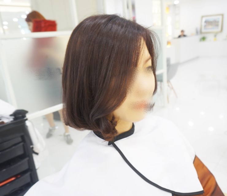  겨울에 어울리는 컬러 매트브라운 동탄2미용실 동탄2머리잘하는곳 영천동미용실 디자인바이미담