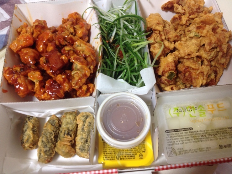  오리엔탈 깻잎 치킨
