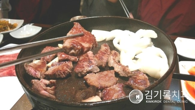 영통치과, 수원영통맛집 '우판등심' 회식이 있었습니다.