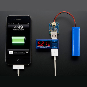 전압 및 전류 측정기 USB Charger Doctor - In-line Voltage and Current Meter