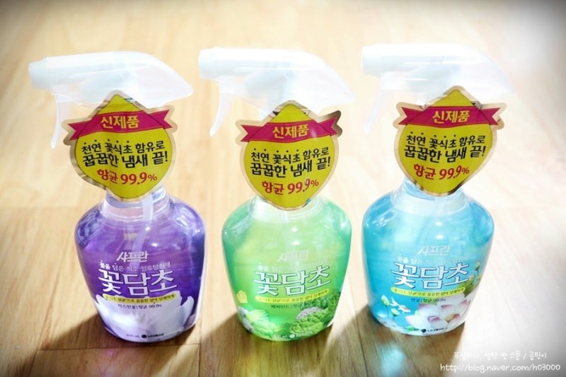 꽃담초 섬유탈취제 ♪ 항균 99.9% 착한 섬유탈취제 샤프란 꽃담초