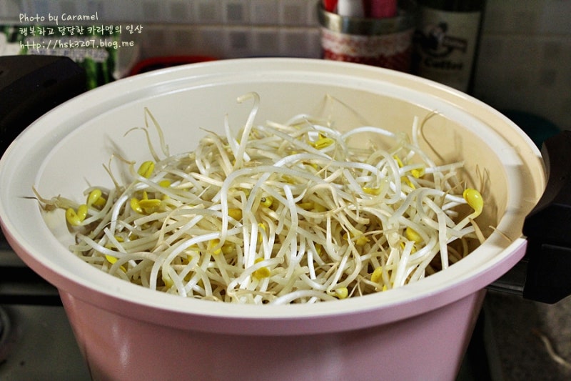네오플램 레트로 저압냄비로 만든 제대로된 콩나물밥