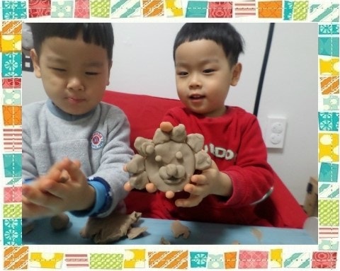 점토로 사자만들기 ♪ 굳지않아 재사용하는 점토 이야코유토