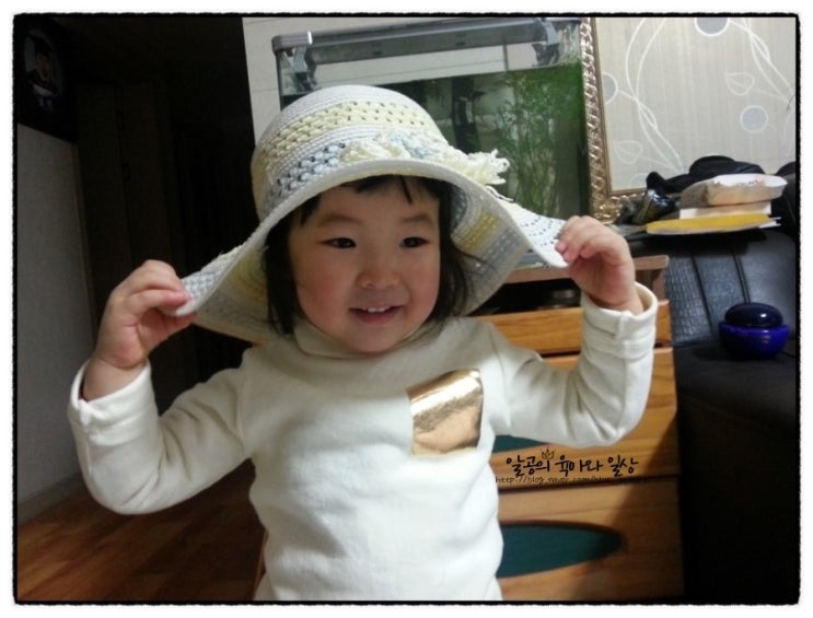 여성스러운 모자 써보기!!^0^ 여성스러운 모자 써보기!!^0^