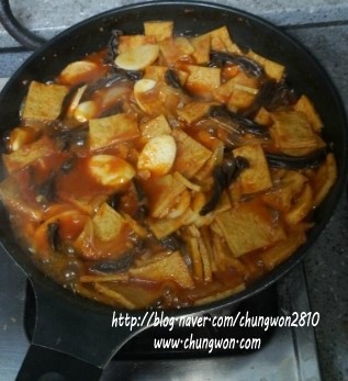 묵말랭이 떡볶이 맛이 어떨까요???