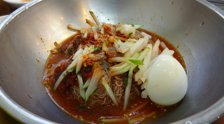  고기를 먹은 뒤에는 역시...