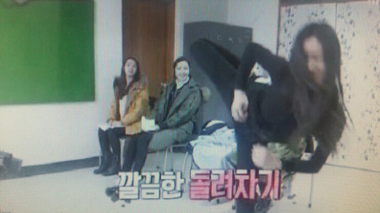 윤보미 태권도 실력 놀랍네요
