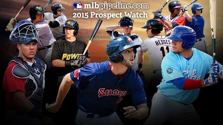 2015년 MLB.com 포지션 별 유망주 랭킹 포수 1-10위