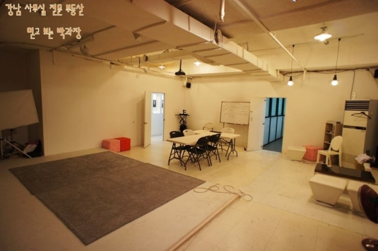 강남 청담동 지하 스튜디오 사무실 임대 # 댄스 연습실 #엔터테이너먼트 #7호선 #개인작업실 
