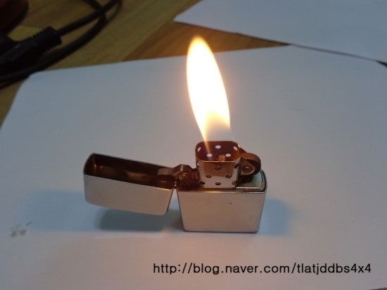 지포 라이터 심지 가는법