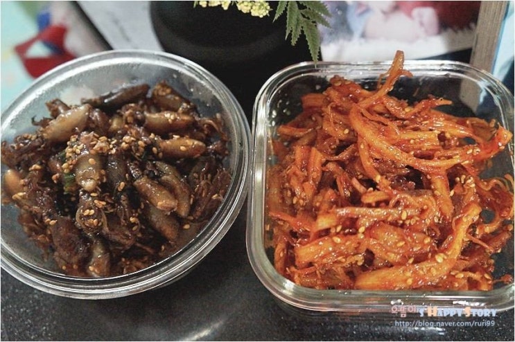  건어물쇼핑몰 구입 밑반찬만들기 (꼴뚜기볶음 , 진미채볶음 만드는법)