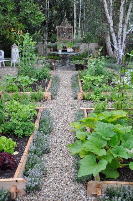  정원같은 텃밭 - 키친가든 , 채소정원(vegetable garden)