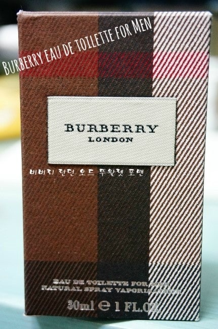 버버리 런던 오드 뚜왈렛 포맨 Burberry eau de toilette for Men / 남자향수 추천 / 발렌타인데이 선물....