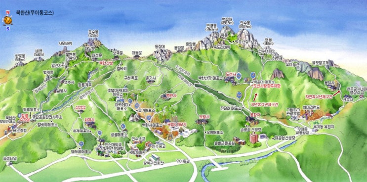  북한산 우이동 코스