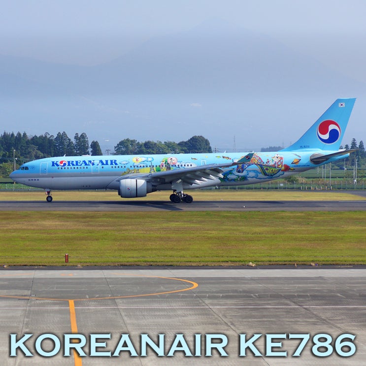  훈훈했던 남규슈여행의 완결~ 일본 규슈는 대한항공 KE786 가고시마→인천 : 남규슈여행