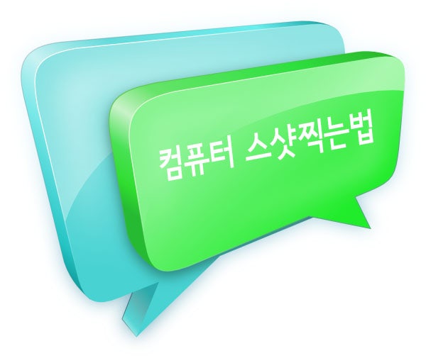 컴퓨터 스샷찍는법 알려드려요~