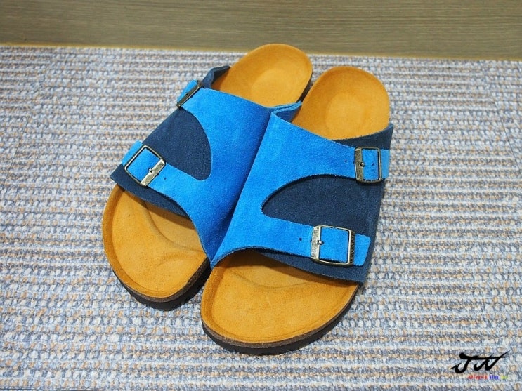  BIRKENSTOCK ZURICH - TWO TONE BLUE 버캔스탁 취리히 투톤 블루 